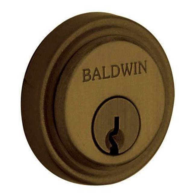 Baldwin - 6757 CYL COLLAR 050 - Satin Brass and Black