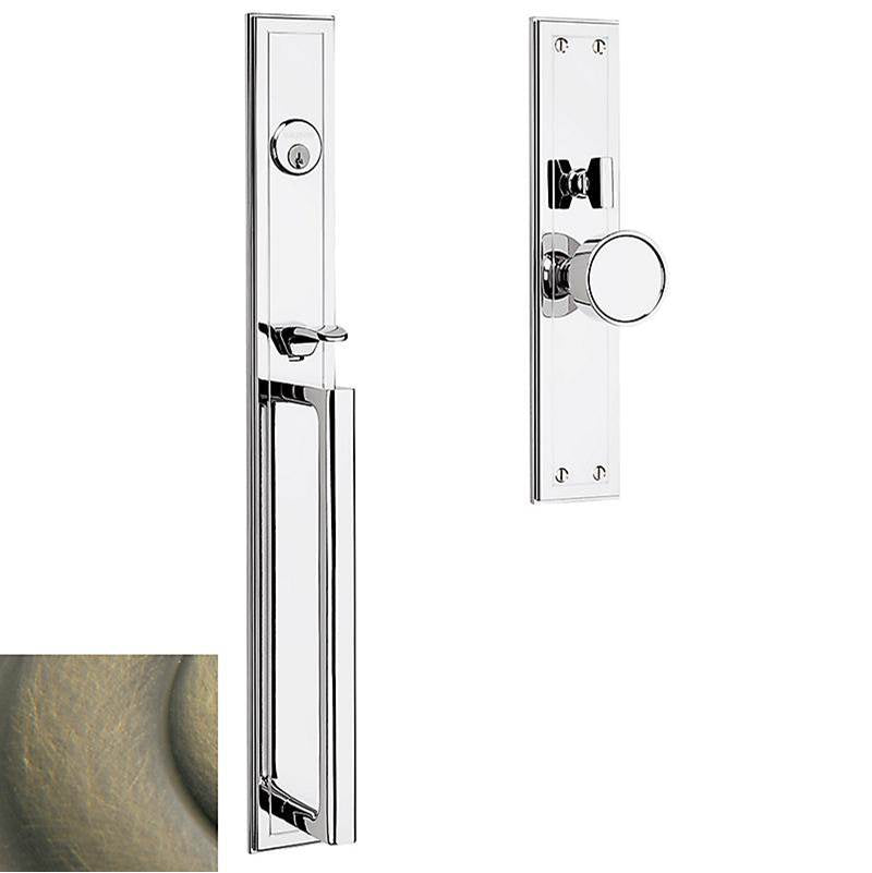 Baldwin - 6946 H HILLS O/S TRM 050 - Satin Brass and Black