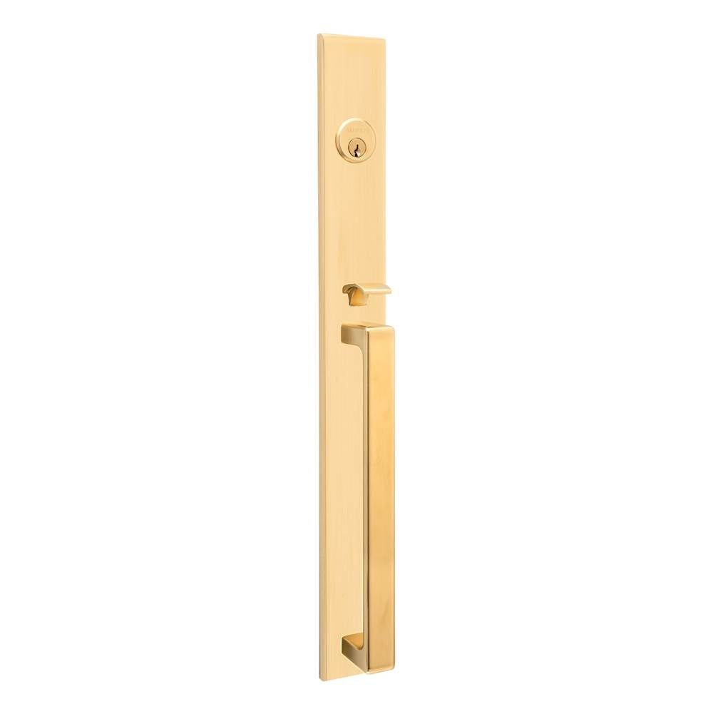 Baldwin - Minneapolis 20'' Entrance Trim w. 5162 Right Handed Lever - Liefetime Satin Brass
