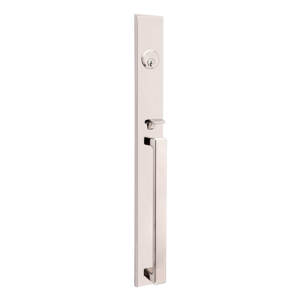 Baldwin - Minneapolis 20'' Entrance Trim w. 5162 Right Handed Lever - Polished Nickel,Lifetime Finish