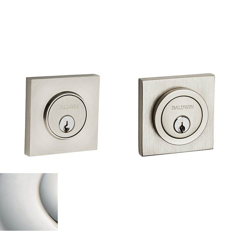 Baldwin - 8221 CONT SQUARE DB 055 - Lifetime Polished Nickel