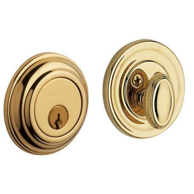 Baldwin - 8231 DB PATIO FUNCTION T - Non-Lacquered Brass