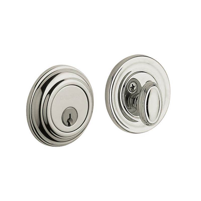 Baldwin - 8231 TRADITIONAL ADJ DEA - Lifetime Polished Nickel