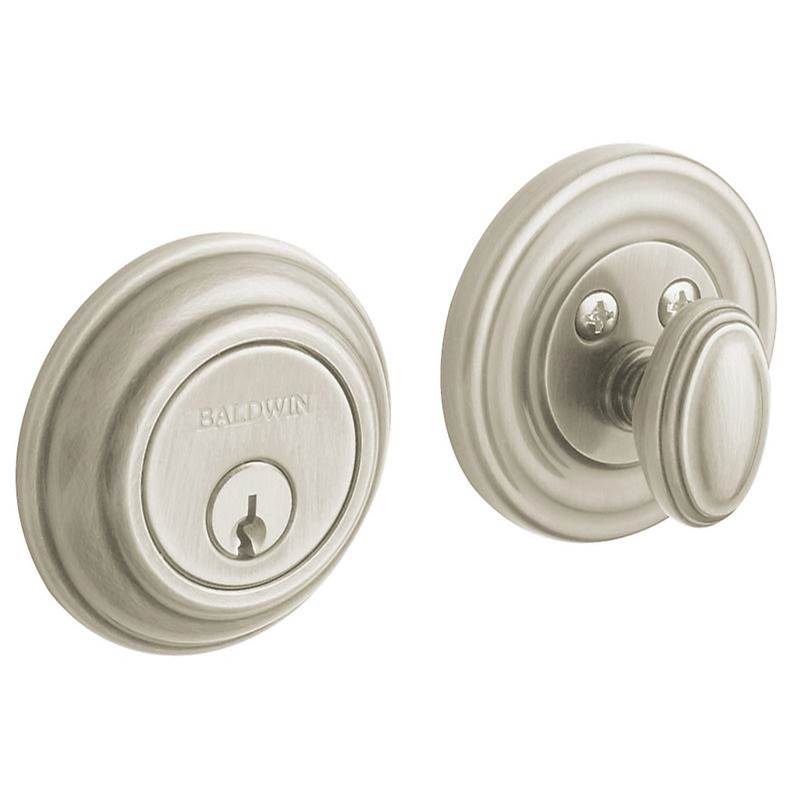 Baldwin - 8231 TRADITIONAL ADJ DEA - Lifetime Satin Nickel