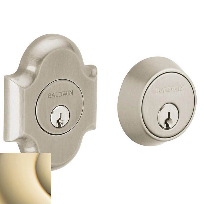 Baldwin - BOULDER ADJ DEADBOLT - Lifetime Polished Brass