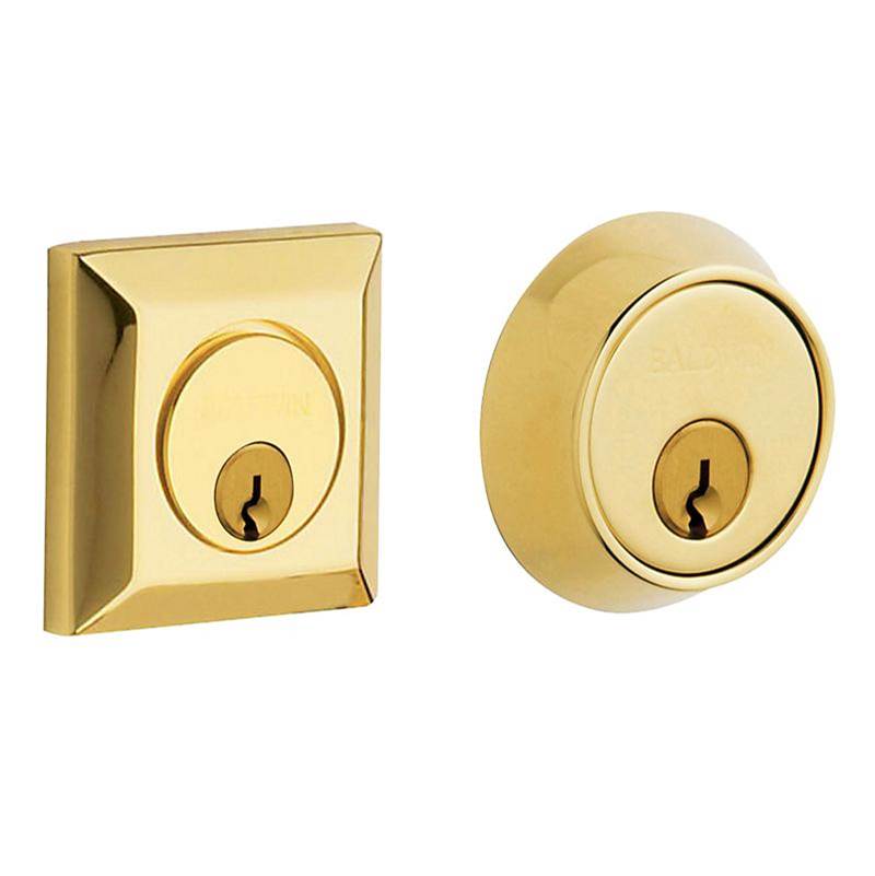 Baldwin - CODY ADJ DEADBOLT - Lifetime Polished Brass
