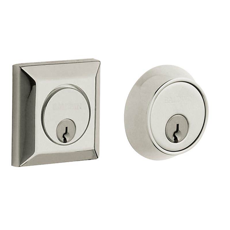 Baldwin - CODY ADJ DEADBOLT - Lifetime Polished Nickel