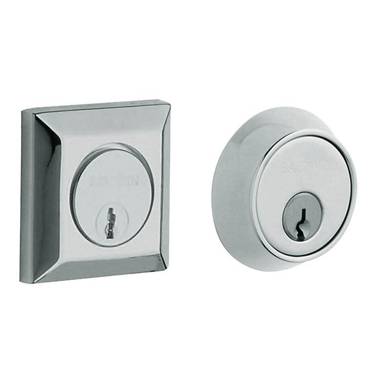 Baldwin - CODY ADJ DEADBOLT - Polished Chrome