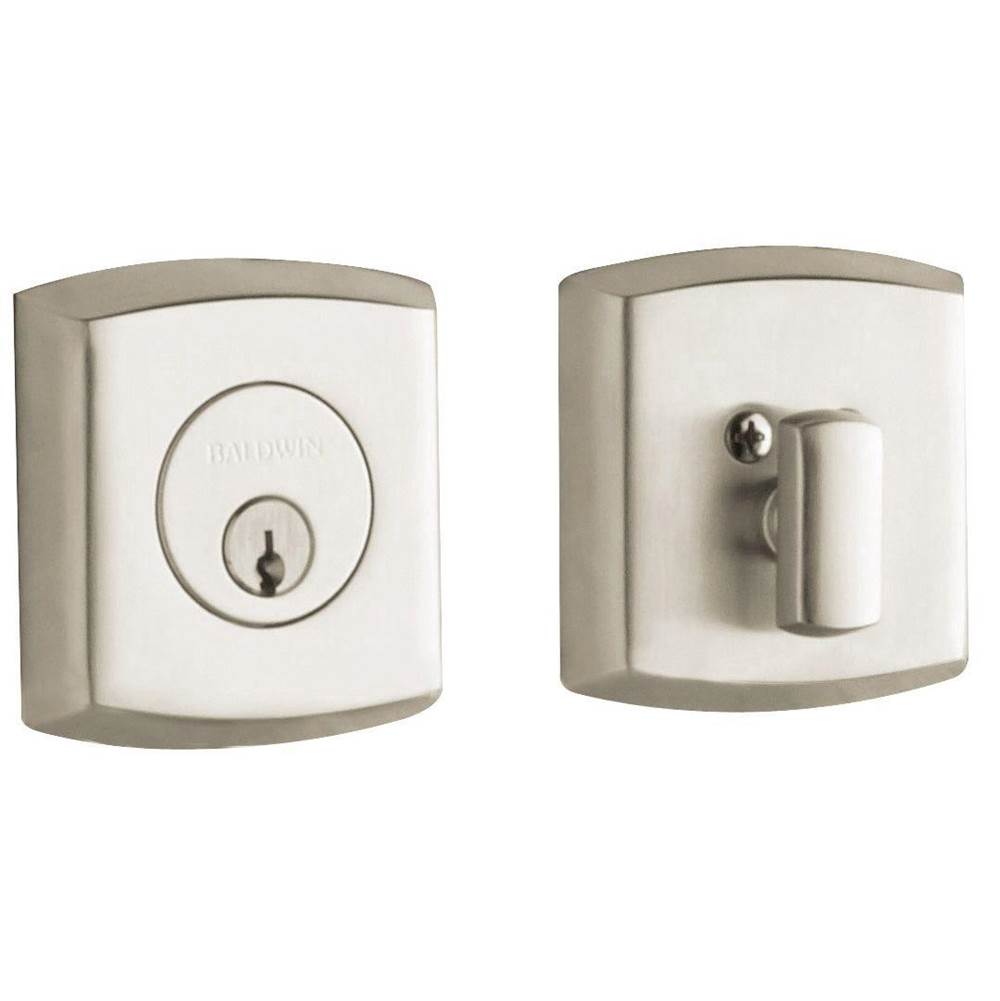 Baldwin - 8285 SOHO ADJ DEADBOLT - Lifetime Satin Nickel