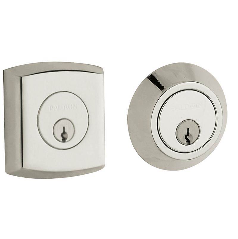 Baldwin - SOHO ADJ DEADBOLT - Lifetime Polished Nickel