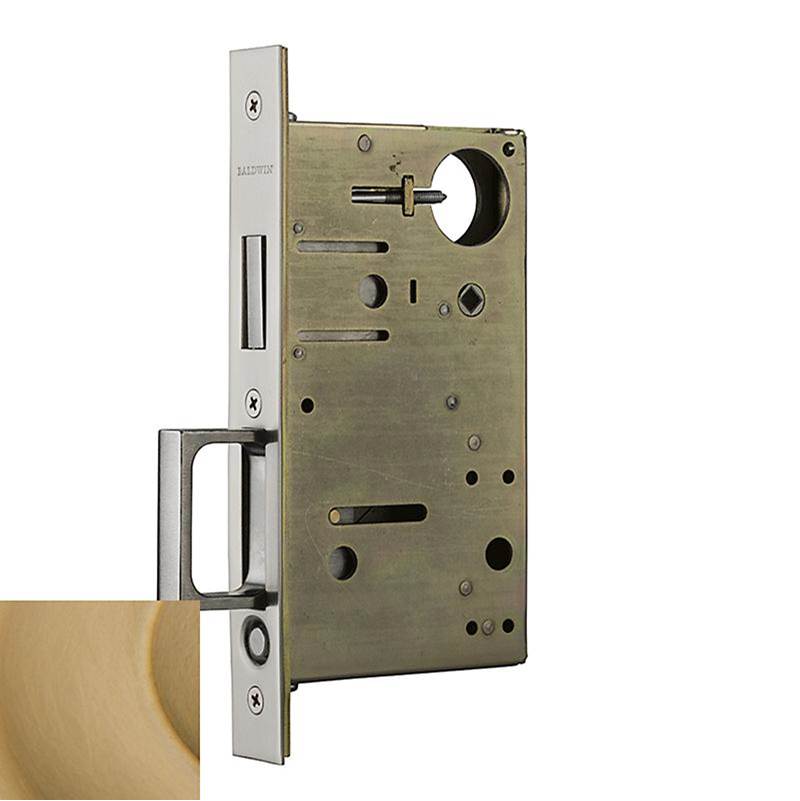 Baldwin - 8602 PCKT DR PULL 2.75IN - Vintage Brass