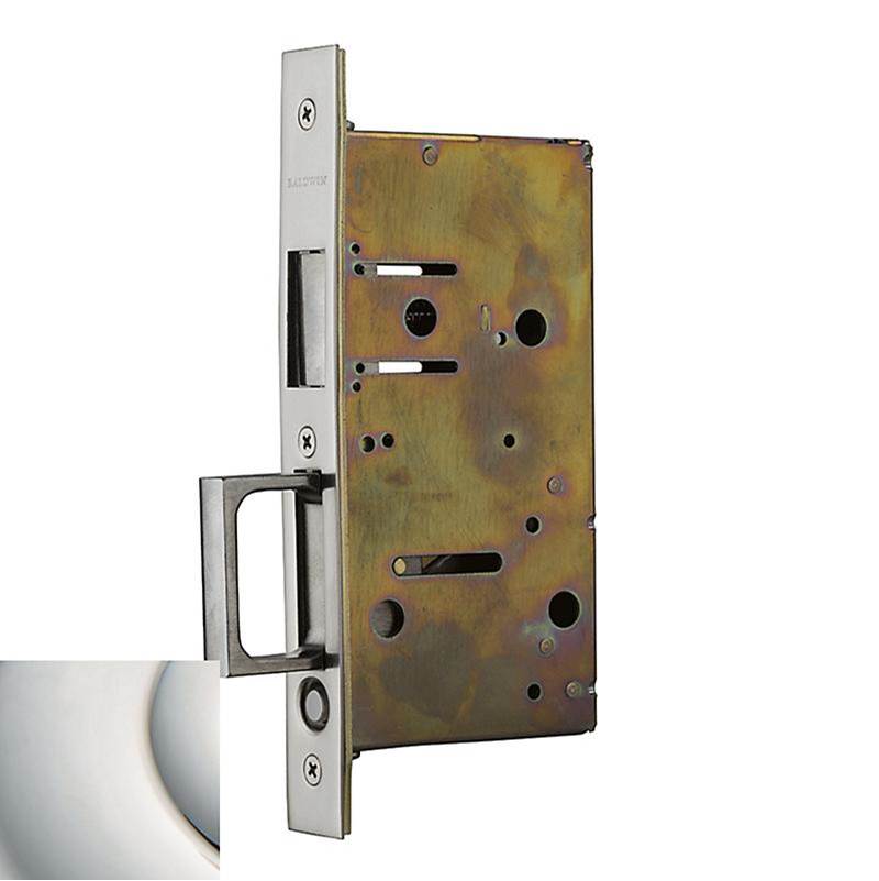 Baldwin - 8603 POCKET DR STRIKE - Lifetime Polished Nickel