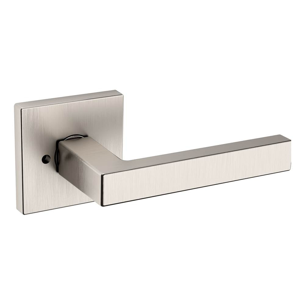 Baldwin - L023 PRIV LVR 2-3/8 - Satin Nickel,Lifetime Finish