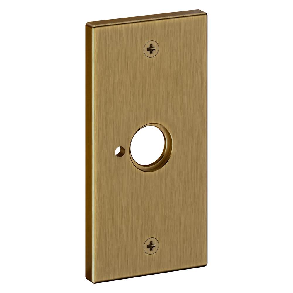 Baldwin - R052 PRIV ROSE PAIR 050 - Satin Brass,Black