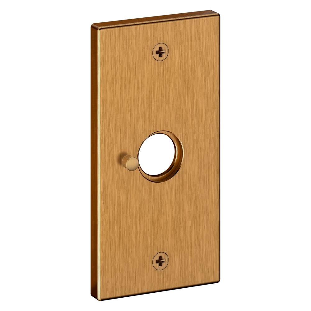 Baldwin - R052 PRIV ROSE PAIR 060 - Satin Brass,Brown