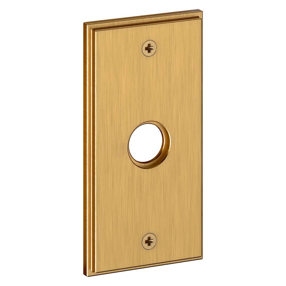 Baldwin - R053 DMY ROSE PAIR 044 - Liefetime Satin Brass