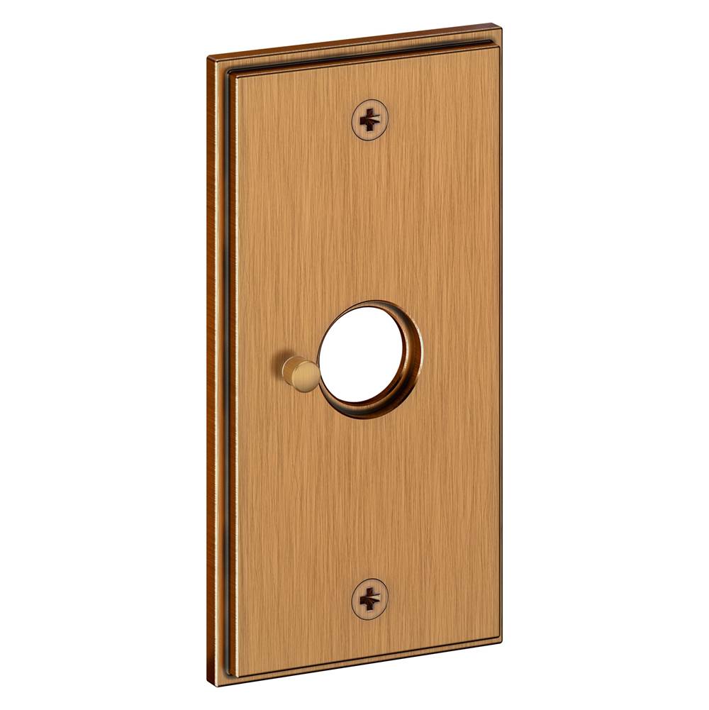 Baldwin - R053 PRIV ROSE PAIR 060 - Satin Brass,Brown