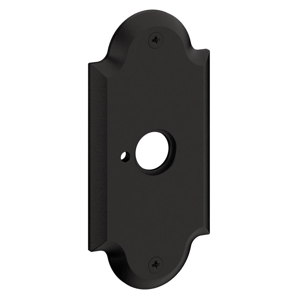 Baldwin - R055 PRIV ROSE PAIR 402 - Distressed Oil Rubbed Bronze