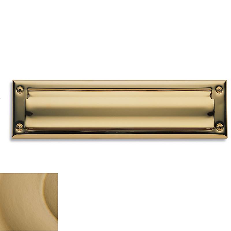 Baldwin - 0014 LETTER BOX PLT 033 - Vintage Brass