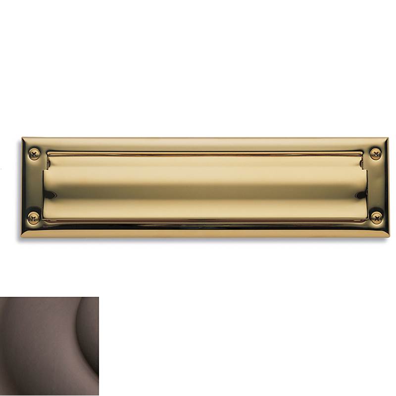 Baldwin - 0014 LETTER BOX PLT 112 - Venetian Bronze