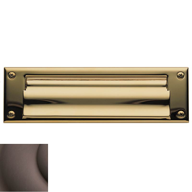 Baldwin - 0015 LETTER BOX PLT 112 - Venetian Bronze