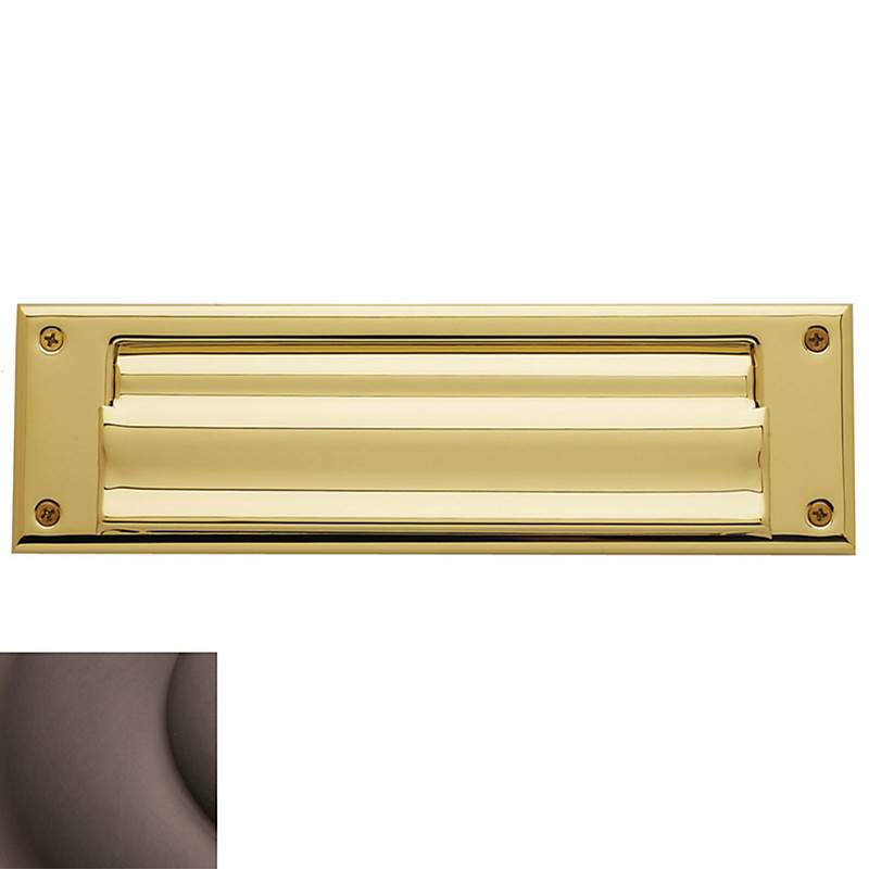Baldwin - 0017 LETTER BOX PLT 112 - Venetian Bronze