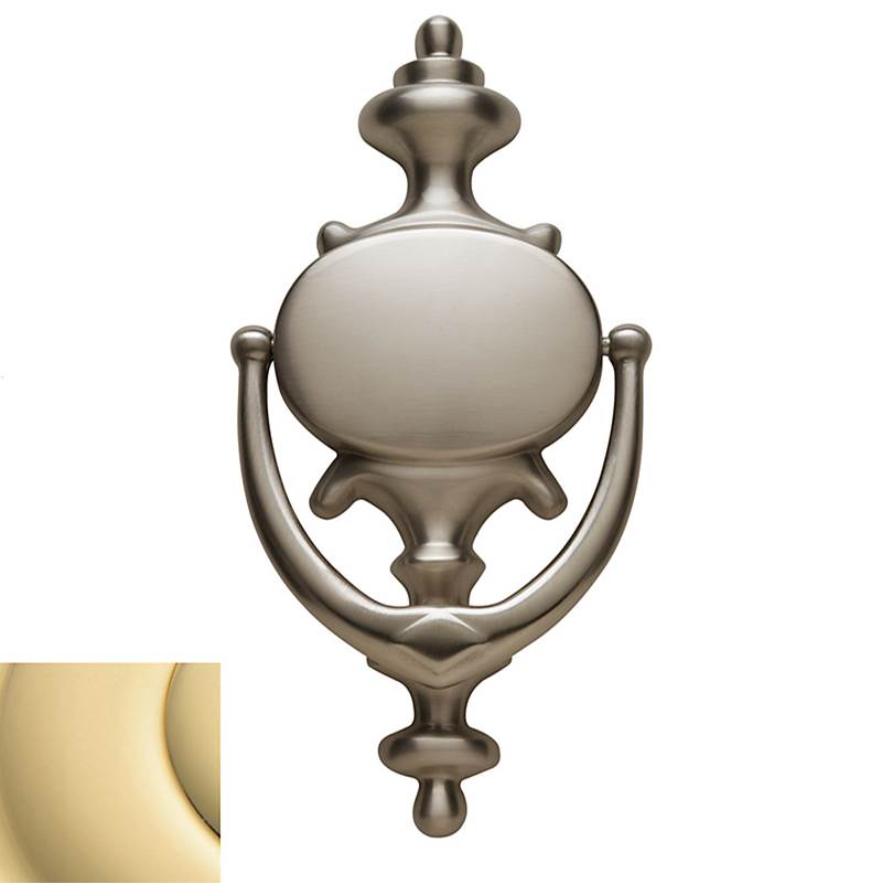 Baldwin - 0116 IMPERIAL DR KNOCKER - Non-Lacquered Brass