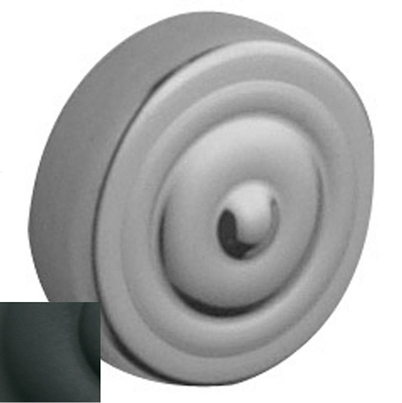 Baldwin - 0129 COLONIAL SCREW CVR - Satin Black