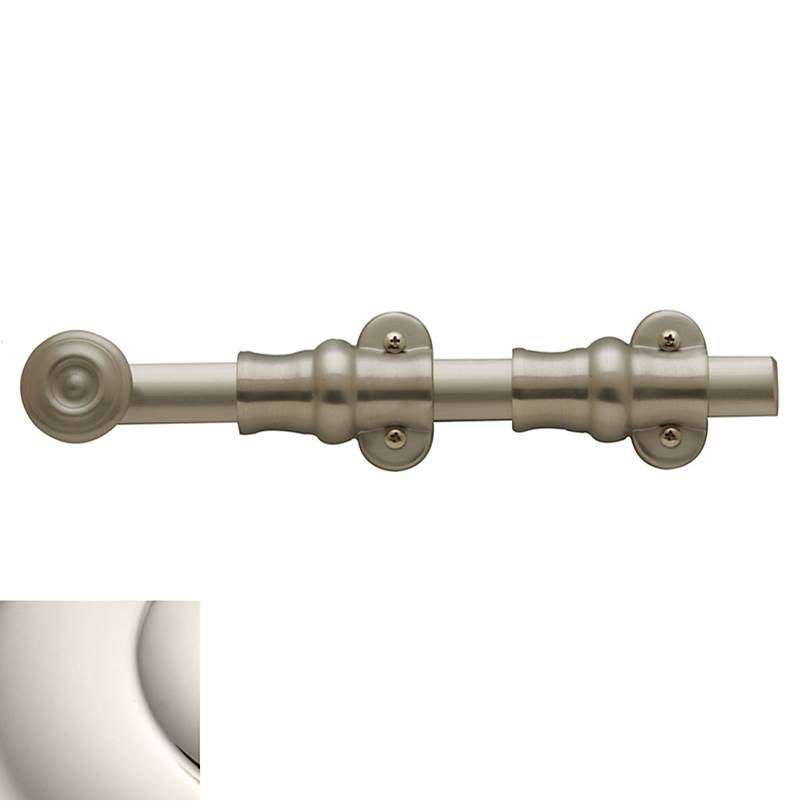 Baldwin - 0380 SURFACE BOLT 8 140 - Polished Nickel