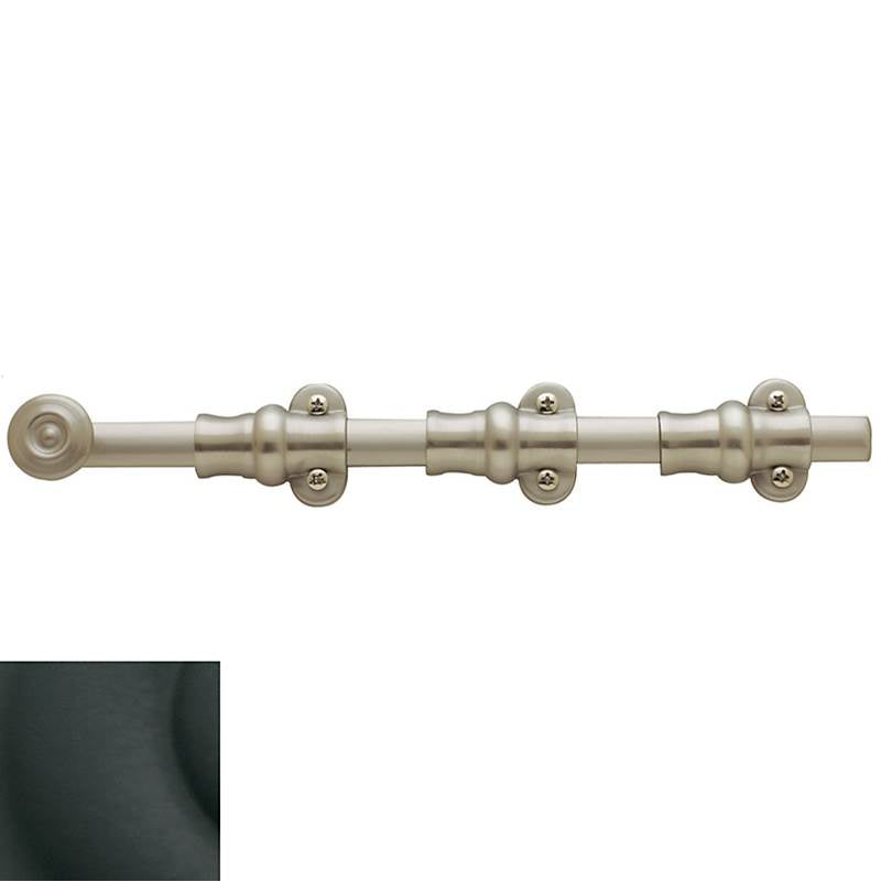 Baldwin - 0381 SURFACE BOLT 12 190 - Satin Black