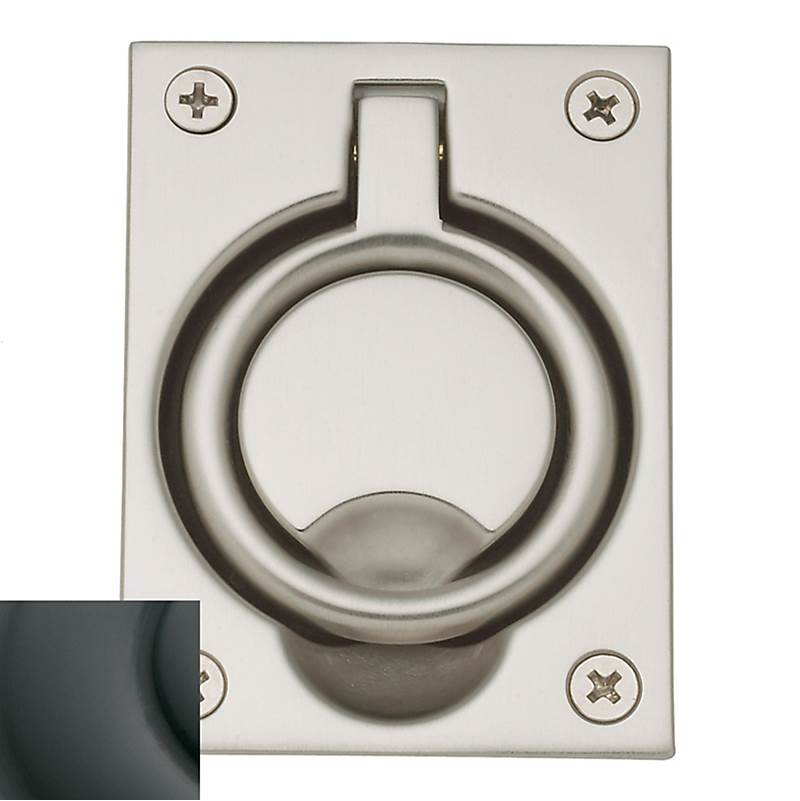 Baldwin - 0395 FLUSH RING PULL 102 - Oil-Rubbed Bronze