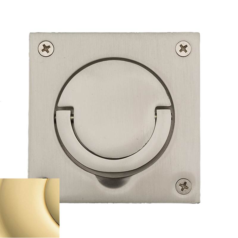 Baldwin - 0397 FLUSH RING PULL 031 - Non-Lacquered Brass