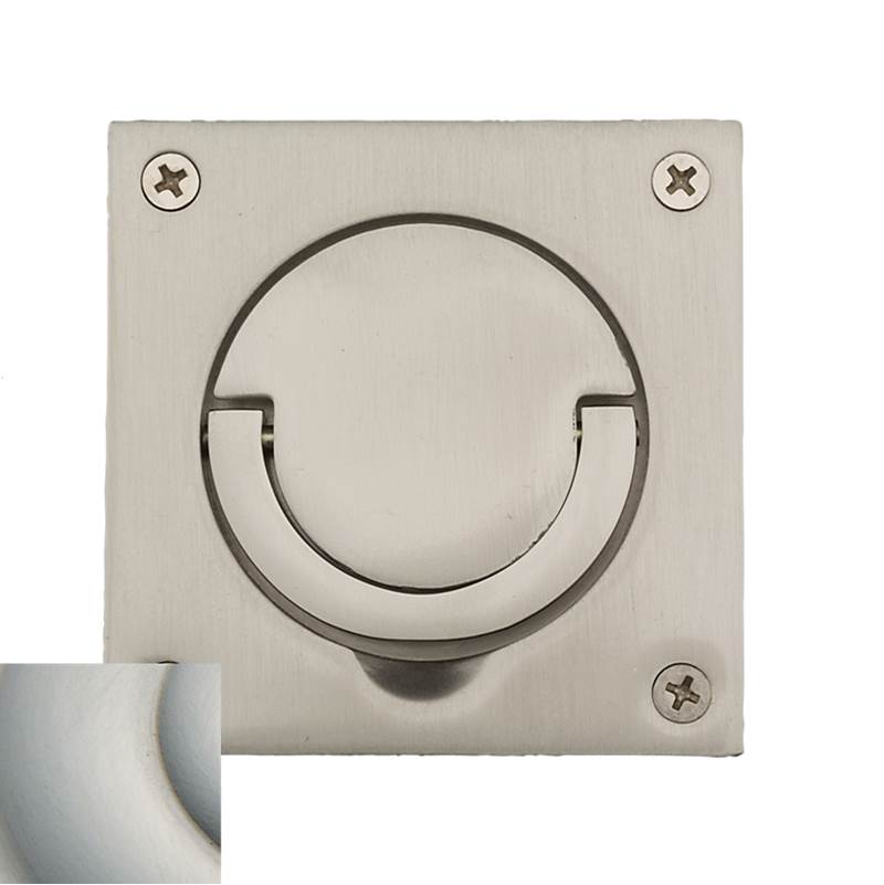 Baldwin - 0397 FLUSH RING PULL 056 - Lifetime Satin Nickel