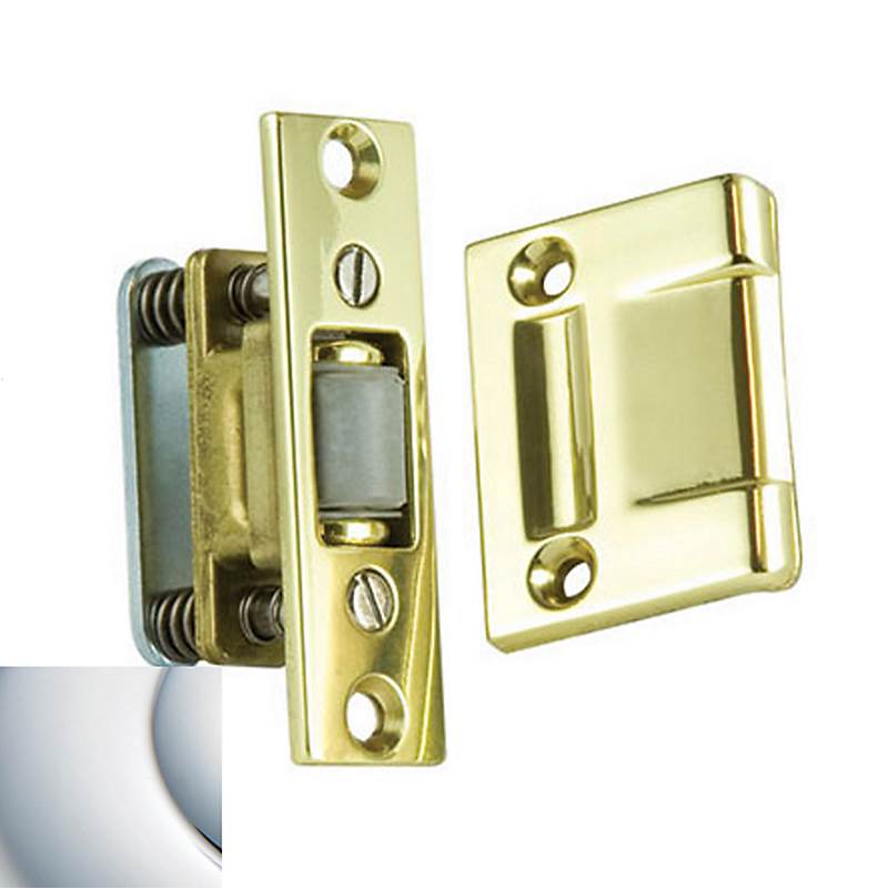 Baldwin - 0430 ROLLER LATCH 260 - Polished Chrome