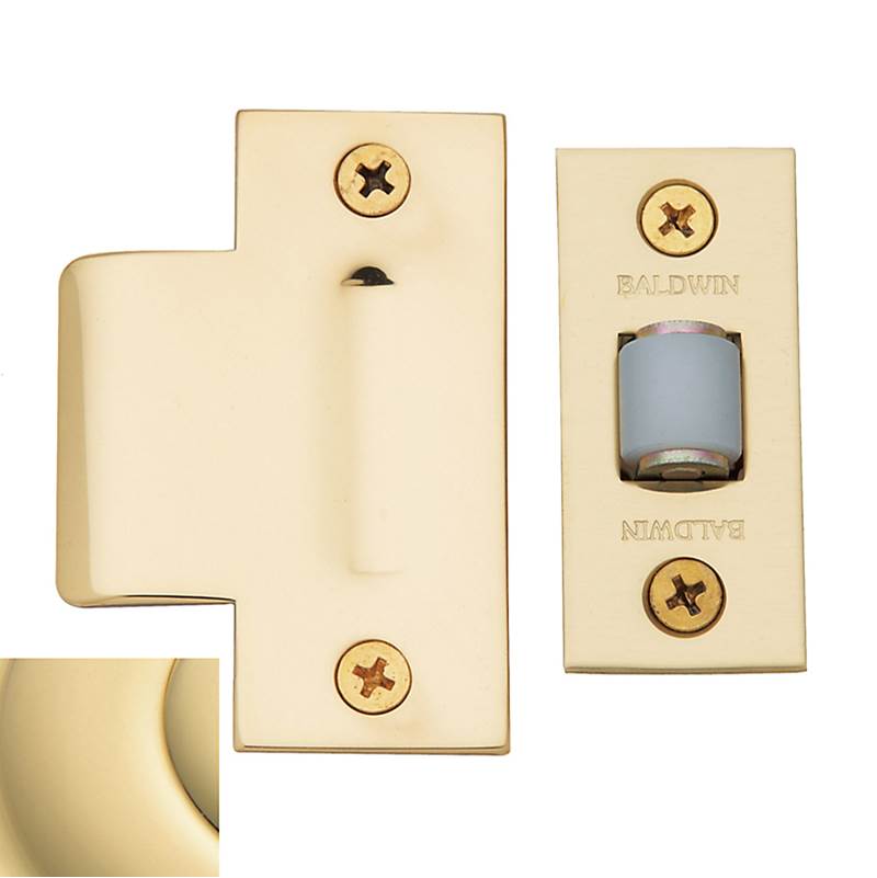 Baldwin - 0440 ADJ ROLLER CATCH - Non-Lacquered Brass
