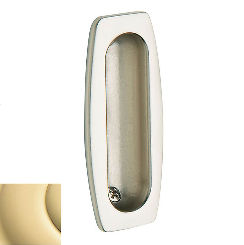 Baldwin - 0458 SLIDING DR PULL 031 - Non-Lacquered Brass