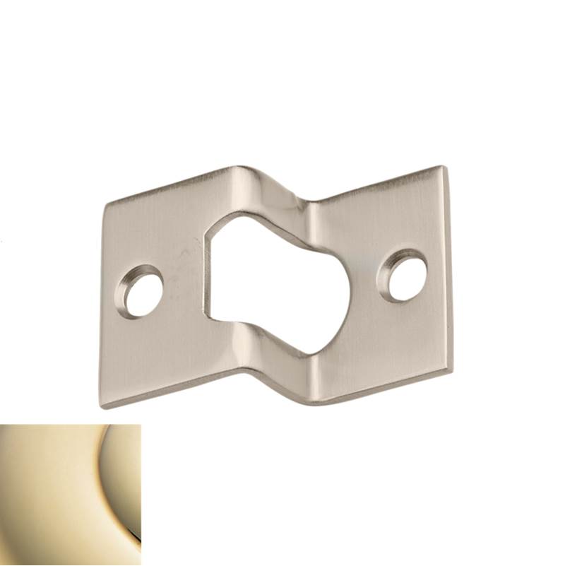 Baldwin - 0604 RABBETED GUIDE 003 - Lifetime Polished Brass