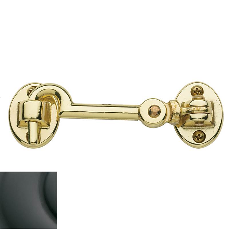 Baldwin - 0951 CABIN DR HOOK 3.5 - Oil-Rubbed Bronze