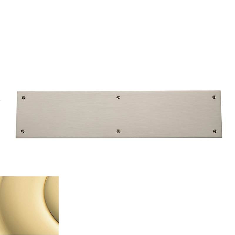 Baldwin - 2123 PUSH PLT 3.5X15 031 - Non-Lacquered Brass