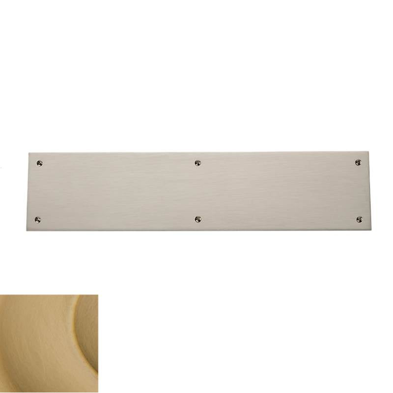 Baldwin - 2123 PUSH PLT 3.5X15 033 - Vintage Brass