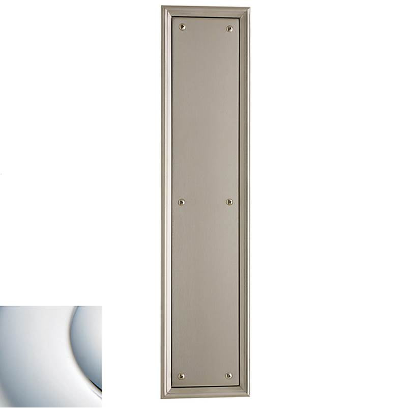 Baldwin - 2280 PUSH PLATE 260 - Polished Chrome