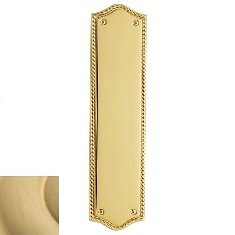 Baldwin - 2285 PUSH PLATE 044 - Lifetime Satin Brass