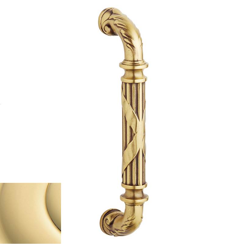 Baldwin - 2597 DOOR PULL 8 CTC 031 - Non-Lacquered Brass