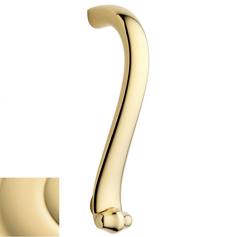 Baldwin - 2598 DOOR PULL 6 CTC 031 - Non-Lacquered Brass