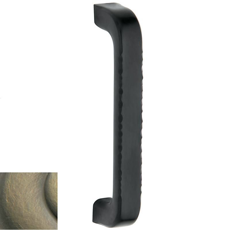 Baldwin - 2674 DOOR PULL 8 CTC 050 - Satin Brass and Black