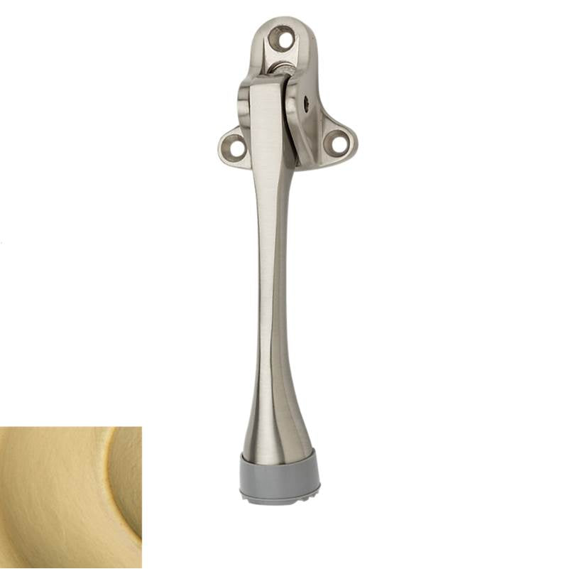 Baldwin - 4105 LVR DOOR HOLDER 044 - Lifetime Satin Brass