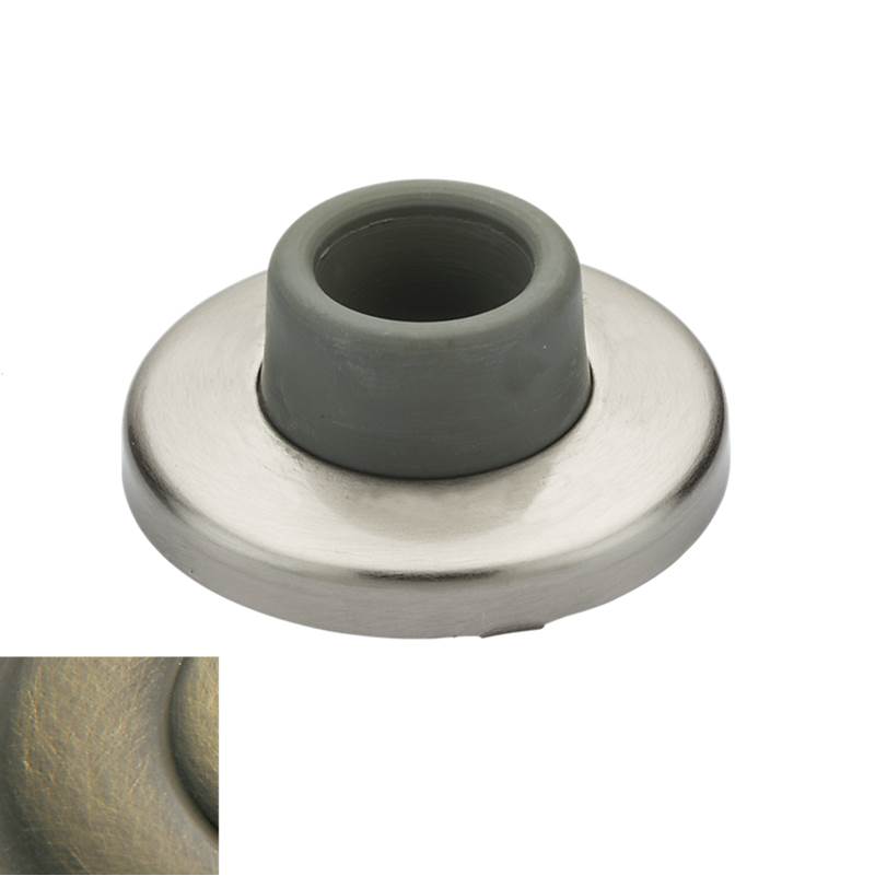Baldwin - 4293 WALL BUMBER 050 - Satin Brass and Black