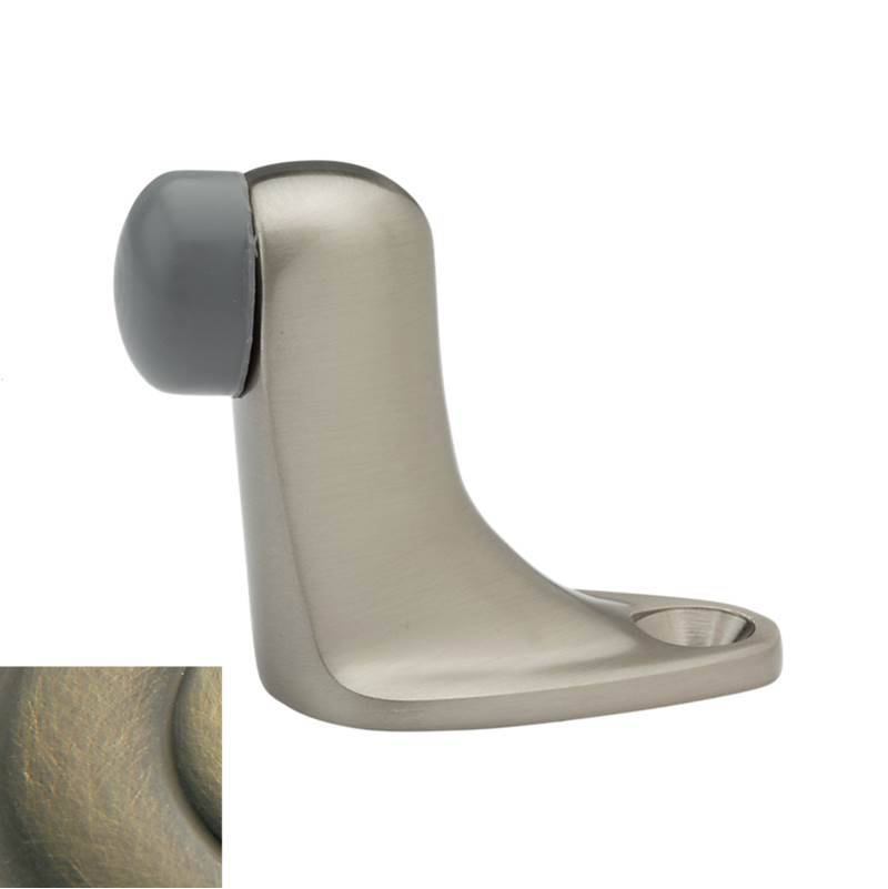 Baldwin - 4510 FLOOR BUMPER 050 - Satin Brass and Black