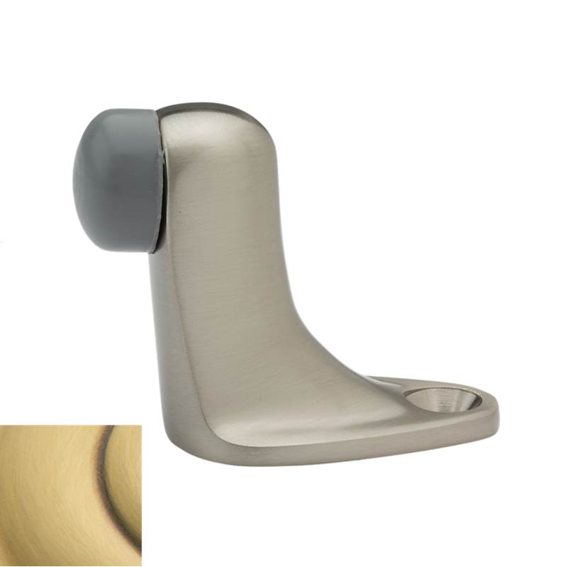 Baldwin - 4510 FLOOR BUMPER 060 - Satin Brass and Brown