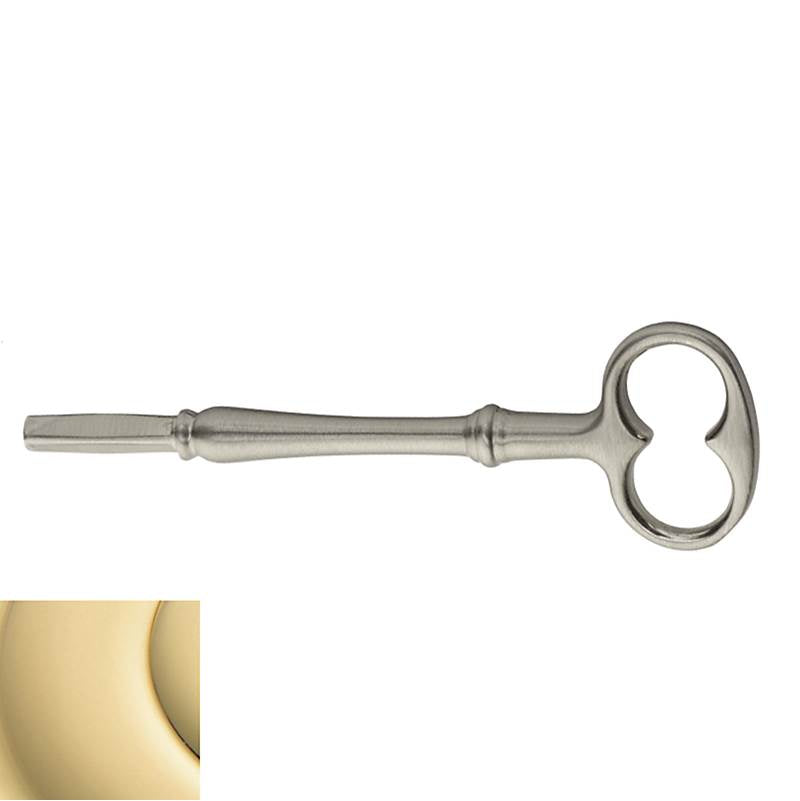 Baldwin - 6703 EMERGENCY KEY 031 - Non-Lacquered Brass